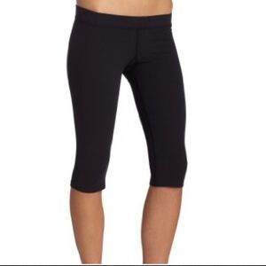 Fila Running Black Athletic Cropped Leggings Size Medium